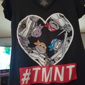 Gray Teenage Mutant Ninja Turtles t shirt